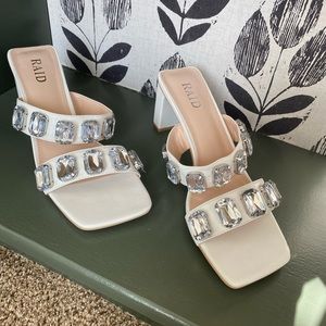 Women’s rhinestone heels